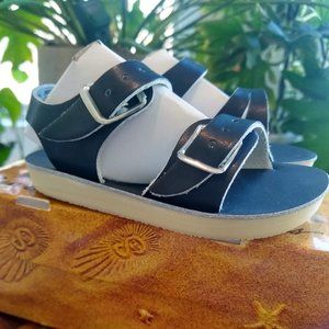 Salt Water Sandals Sun-San Sea Wee Navy